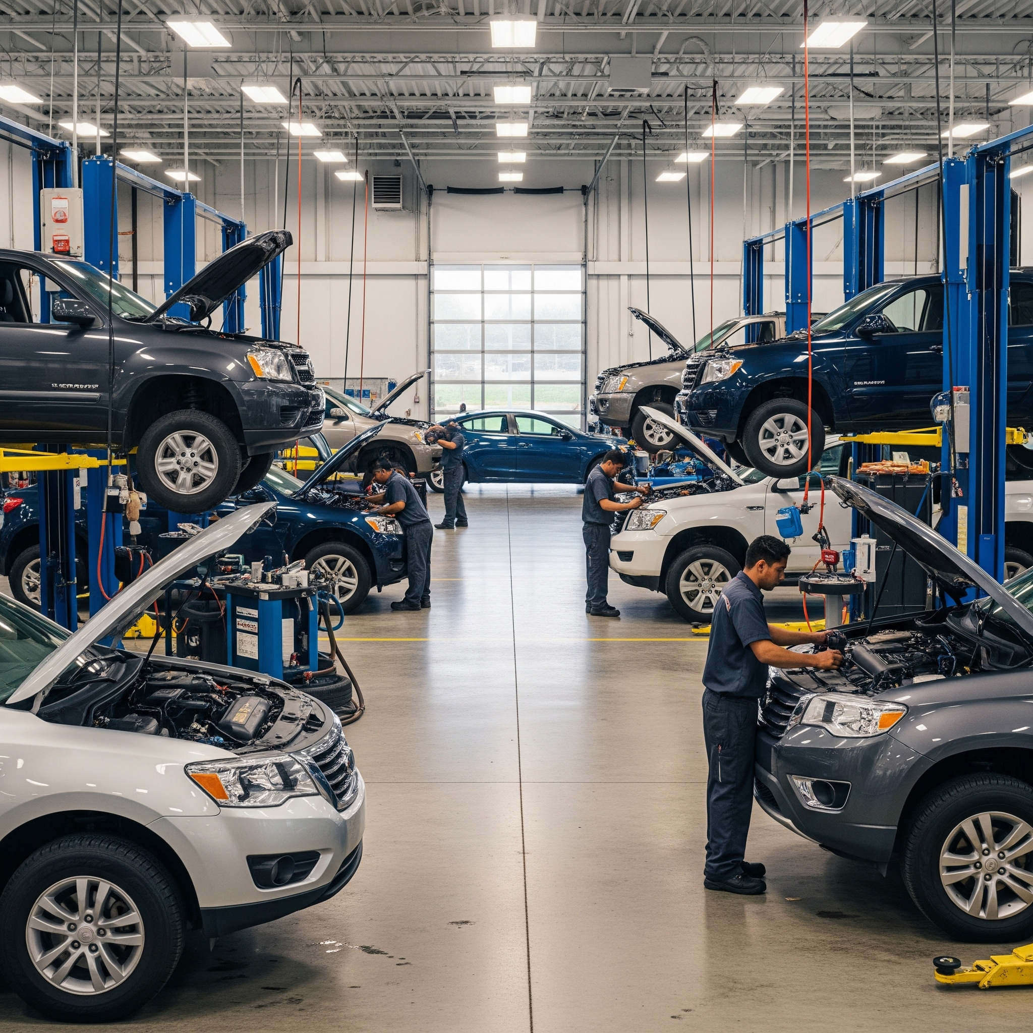 car dealership service department